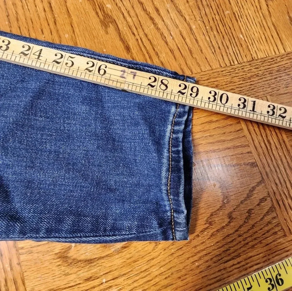 Madewell Materity Skinny Jeans Size 32 Blue - Picture 12 of 12